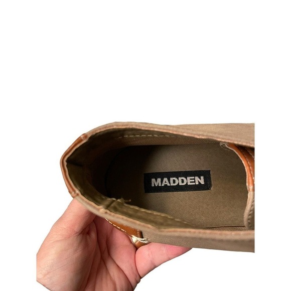 Steve Madden M-Devlyn Chukka Boots 11.5 M Gray Faux Leather Lace-Up Shoes Men’s - Picture 8 of 8